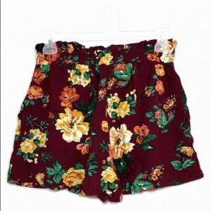 FOREVER 21 FLORAL SHORTS